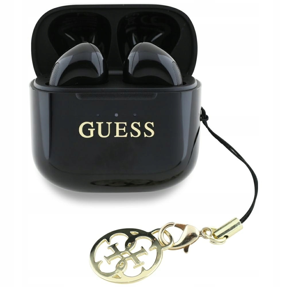 Bezdrátová Bluetooth Sluchátka Tws Guess Glossy Effect Printed Classic