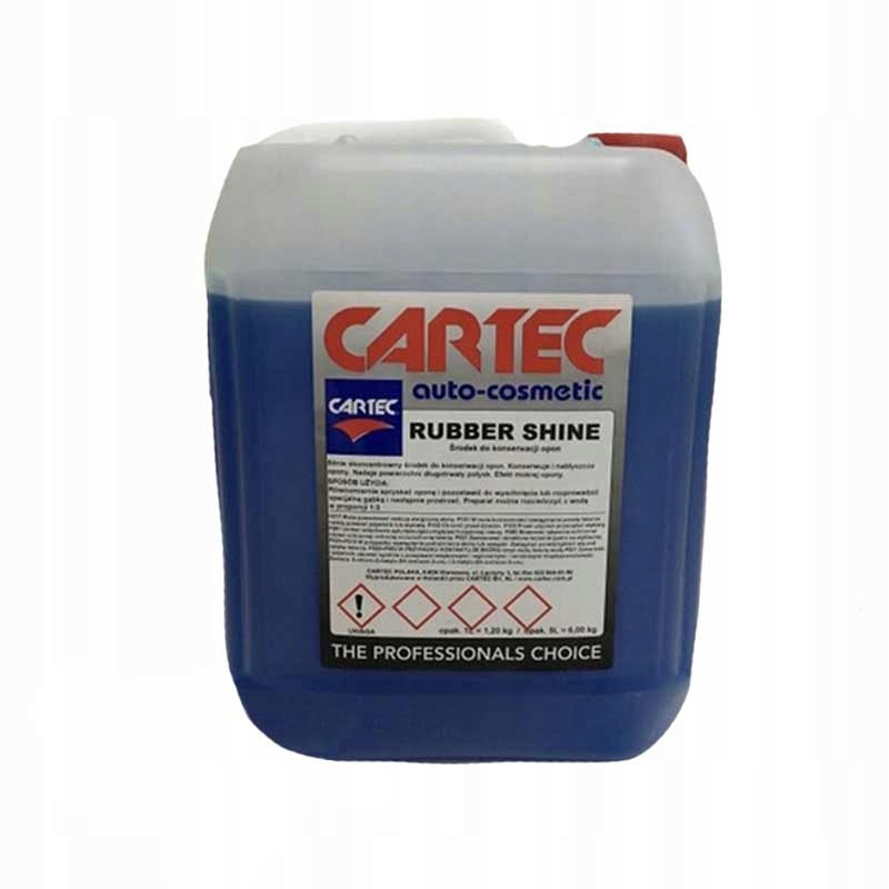 Cartec Rubber Shine produkt do pielegnacji opon 5L