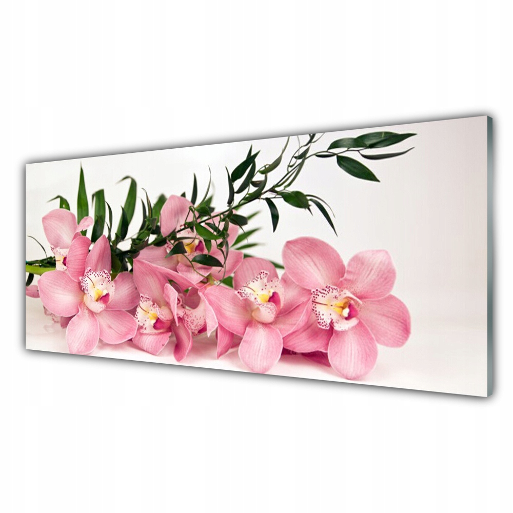 

Fotoobraz z nadrukiem 125x50 Storczyk Kwiaty Spa