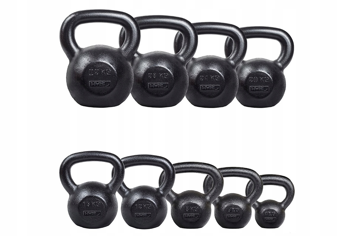 HANTLA KETTLEBELL ŻELIWNA KZG 6KG /HMS Marka HMS
