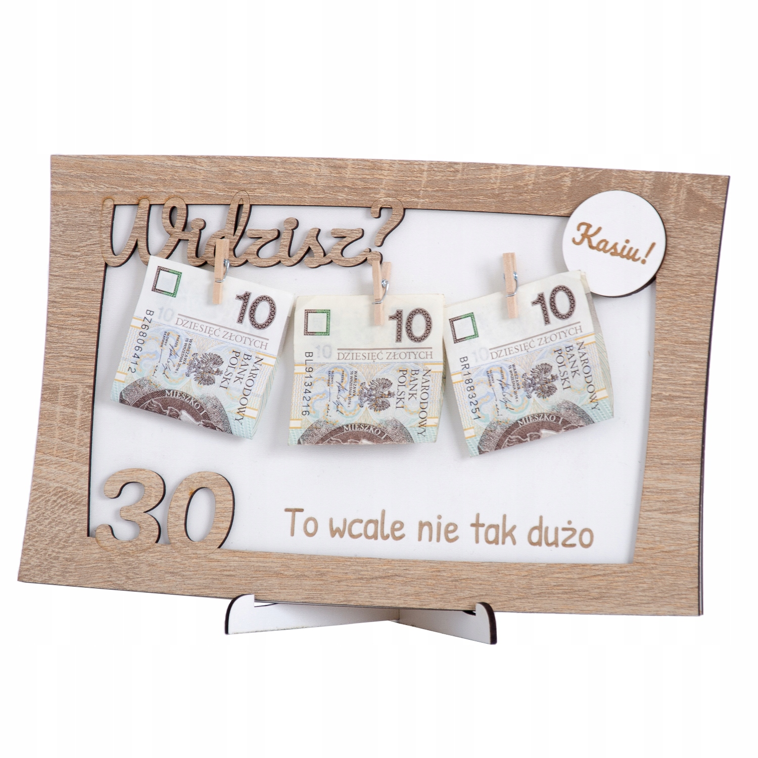 

Ramka Na Pieniądze Na Urodziny 30 40 50 60