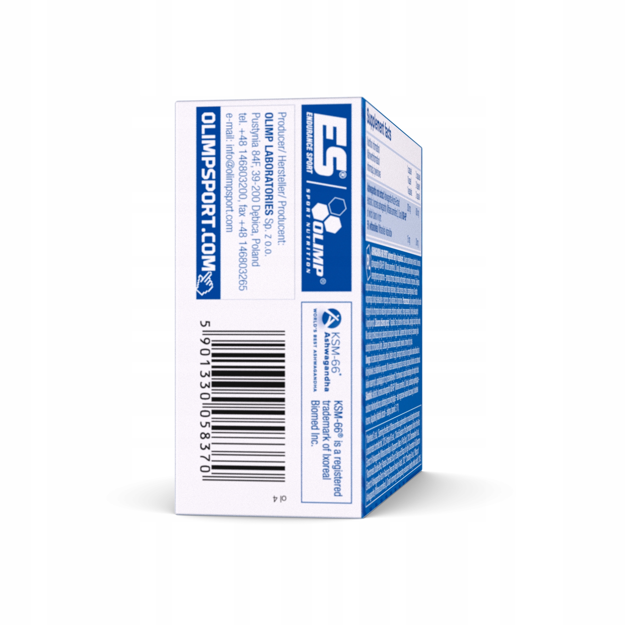 OLIMP ASHWAGANDHA 600 SPORT KORZEŃ BIO STRES 60cap — 8
