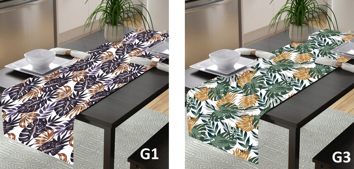 BIEŻNIK NA STÓŁ MATOWY KOLOROWY 40x140 OBRUS G4 EAN (GTIN) 5903816204523