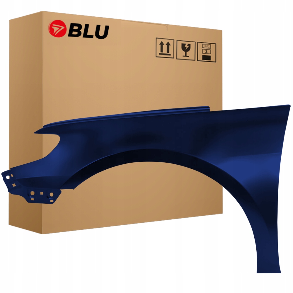 Blu Blatník Vw Passat CC lift LD5Q levý modrý 12-16 přední