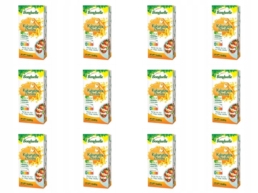 Levně 12 x 170 g Bonduelle Kukuřice zlatá 2x85 g Karton