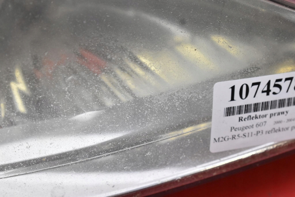 REFLEKTOR right light front XENON EU 9641958980 PEUGEOT 607 00-04