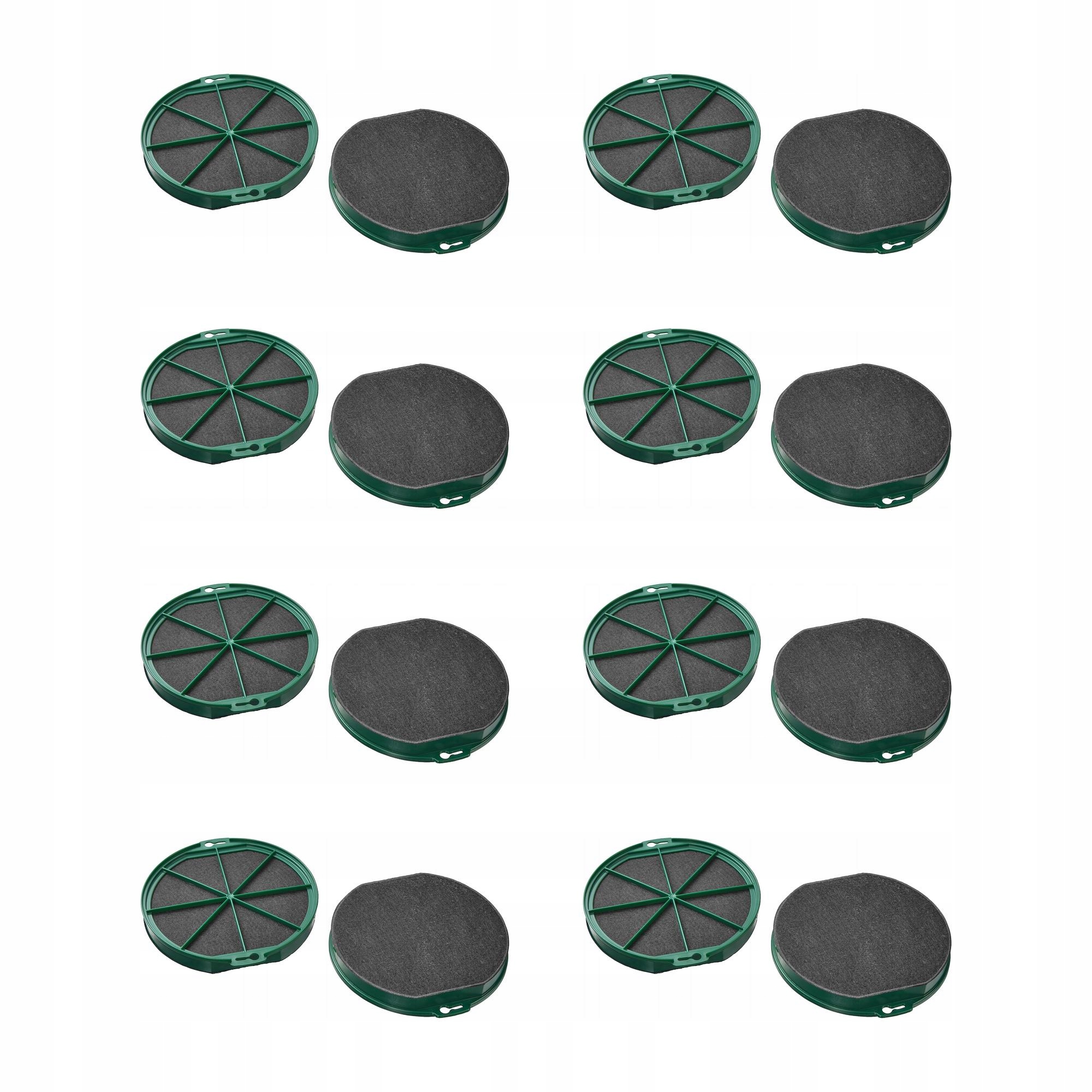 8 ks Uhlíkový filtr Nyttig Fil 400 2 ks, účinné odstraňování pachů