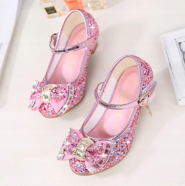 BUTY KSIĘŻNICZKI CZÓŁENKA RÓŻOWE DO STROJÓW SUKIENEK BALOWYCH 29 Kolor różowy