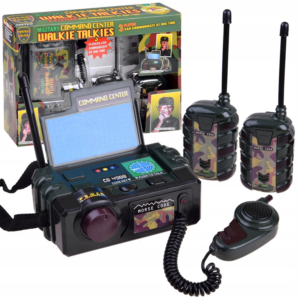 

Walkie Talkie Centrala Krótkofalówka wojsko ZA0627