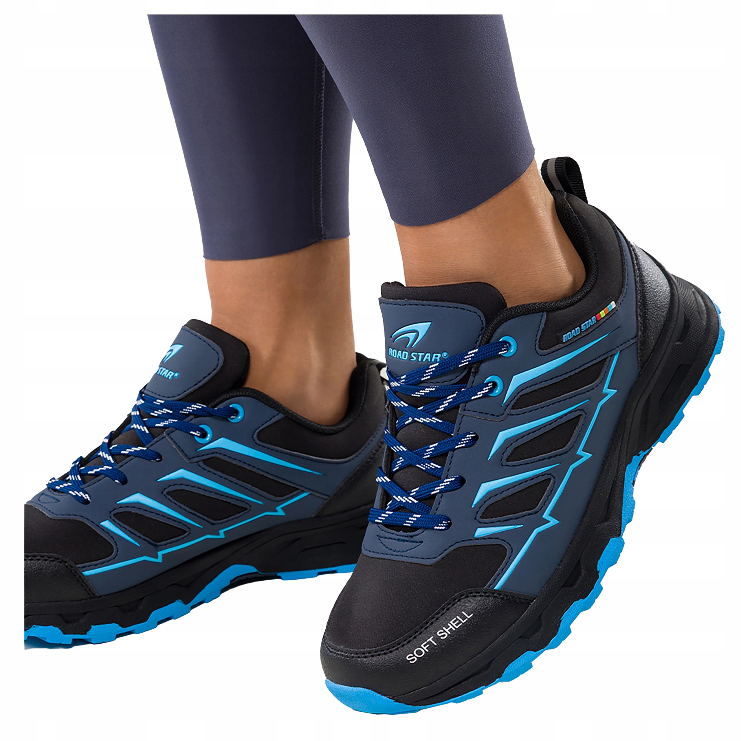 Trekkingové Sportovní Boty Dámské Pohodlné Lehké Prodyšné Softshell velikost 38