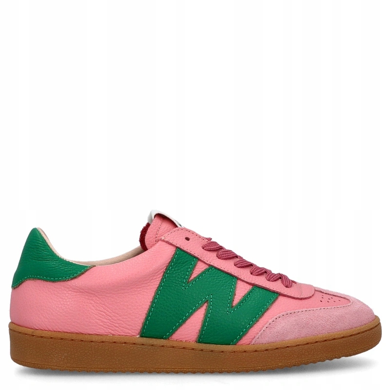 Španělské prémiové tenisky Wonders AP-2001 Růžovo-zelené 40