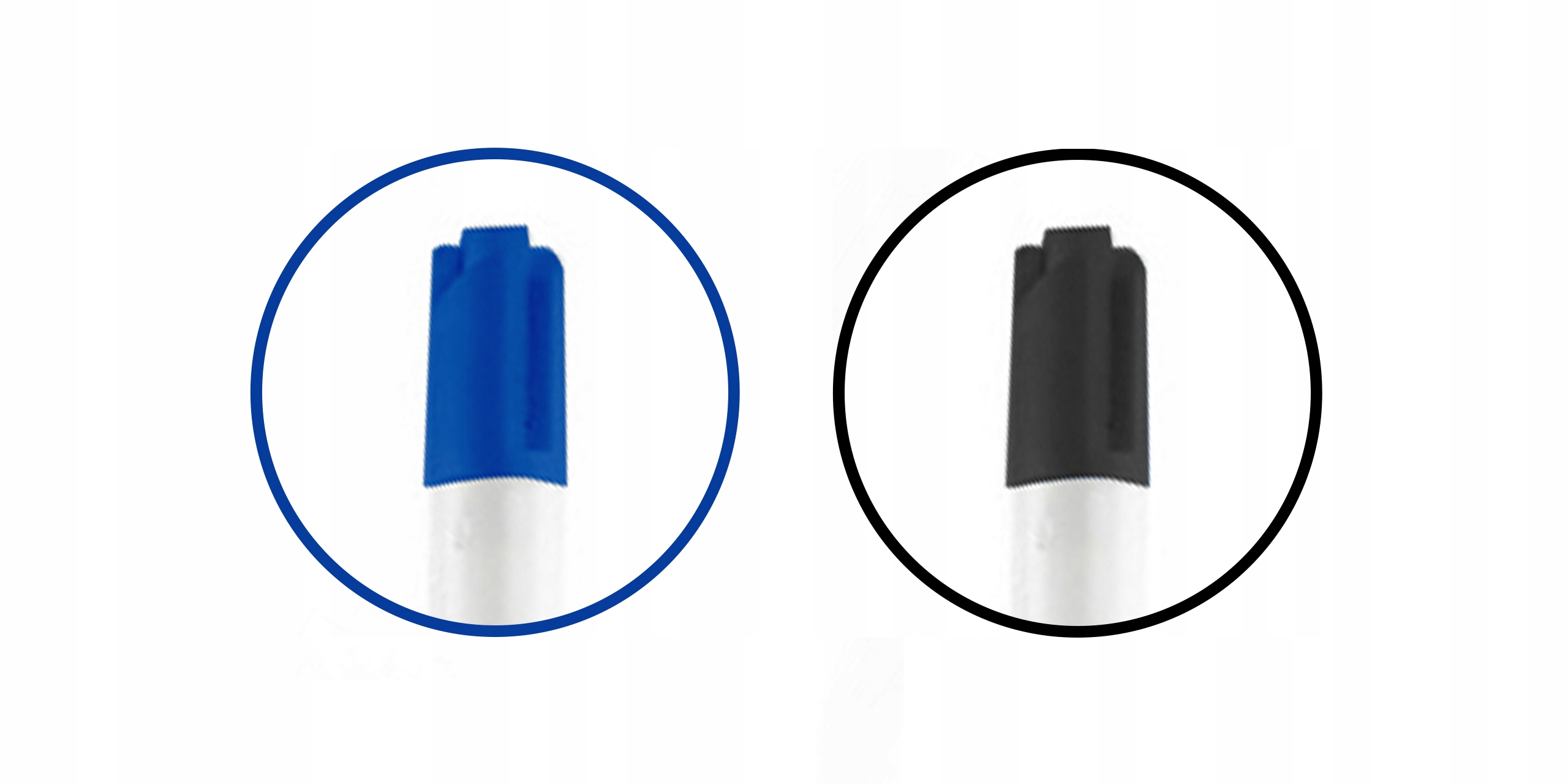 WKŁADY DO DŁUGOPISU do ściągania, na ściągi, zwykły gruby, typu zenit pilot Kolor Odcienie niebieskiego