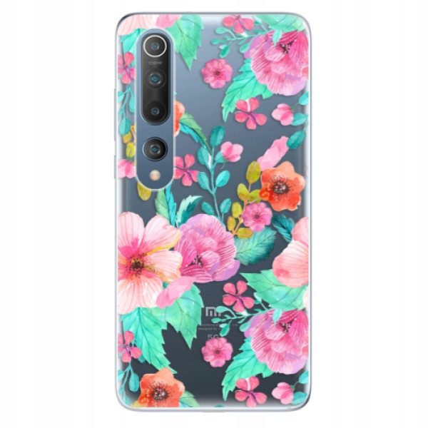 Silikonowe etui iSaprio Flower Pattern 01 do Xiaomi Mi 10 Mi 10 Pro