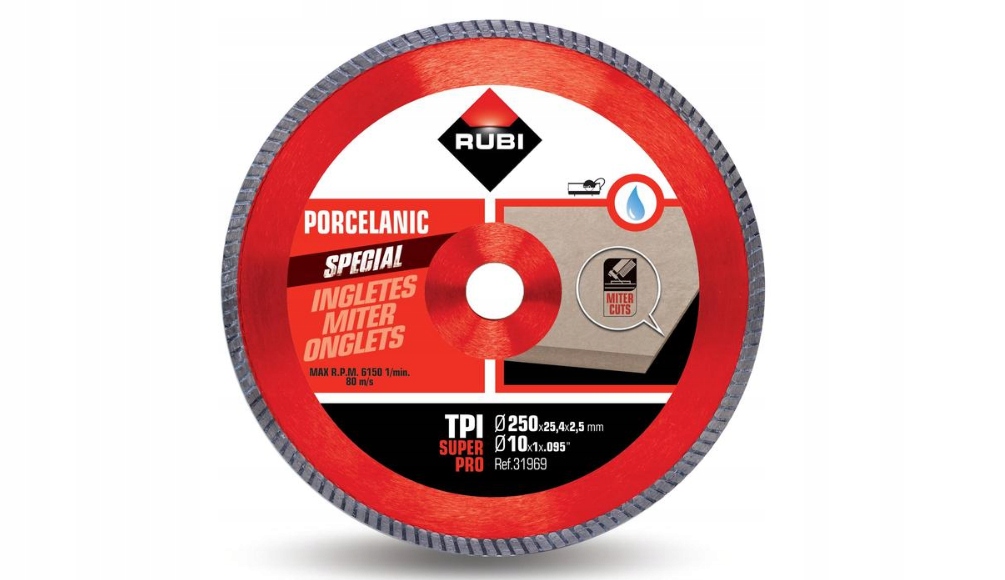

Tarcza Diamentowa Tpi 250 Superpro 31969 Rubi