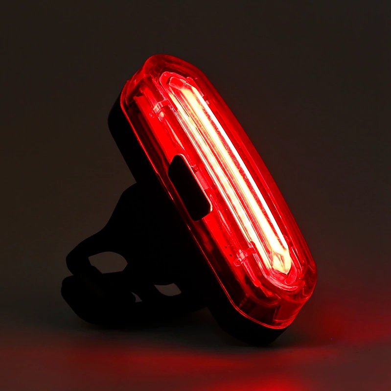 MOCNA LAMPKA ROWEROWA TYŁ TYLNA AKUMULATOROWA USB 120LM LED JASNE ŚWIATŁO Waga 35 g