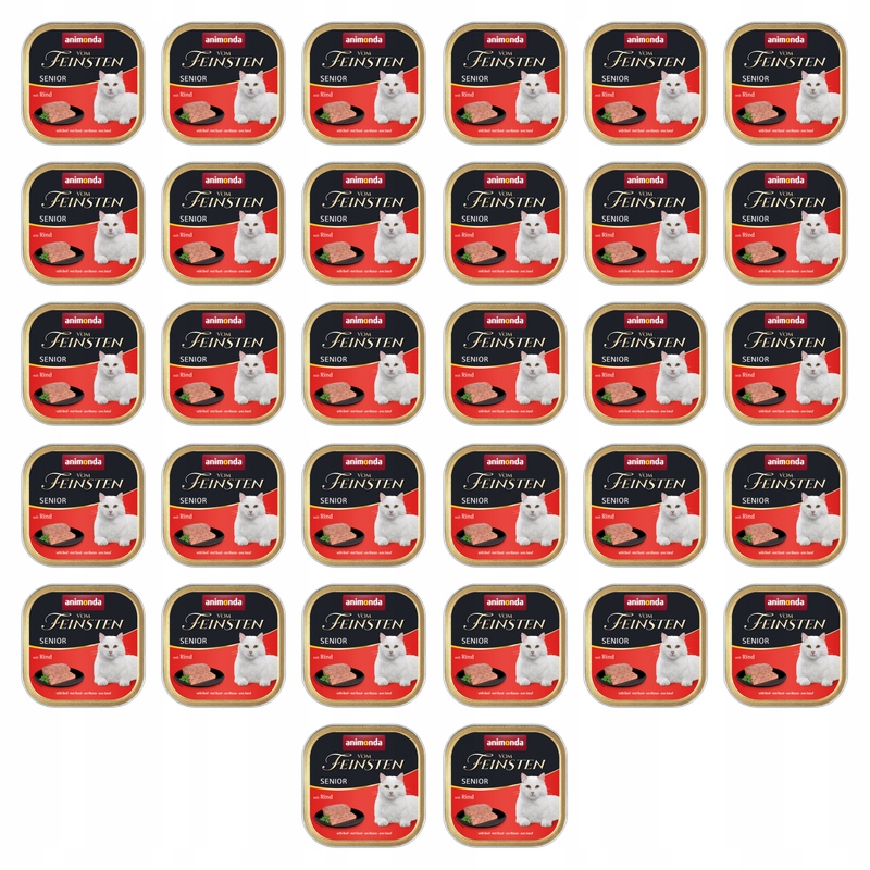 Animonda Vom Feinsten Senior hovězí maso 100 g X32