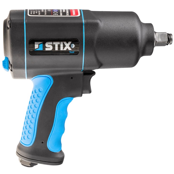 KLUCZ UDAROWY PNEUMATYCZNY DO KÓŁ NASADKI KOMPRESORA 1/2'' Cala 1900NM STIX