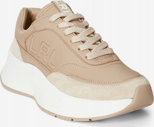 Lauren Ralph Lauren Nízké tenisky v pískové barvě R38.5