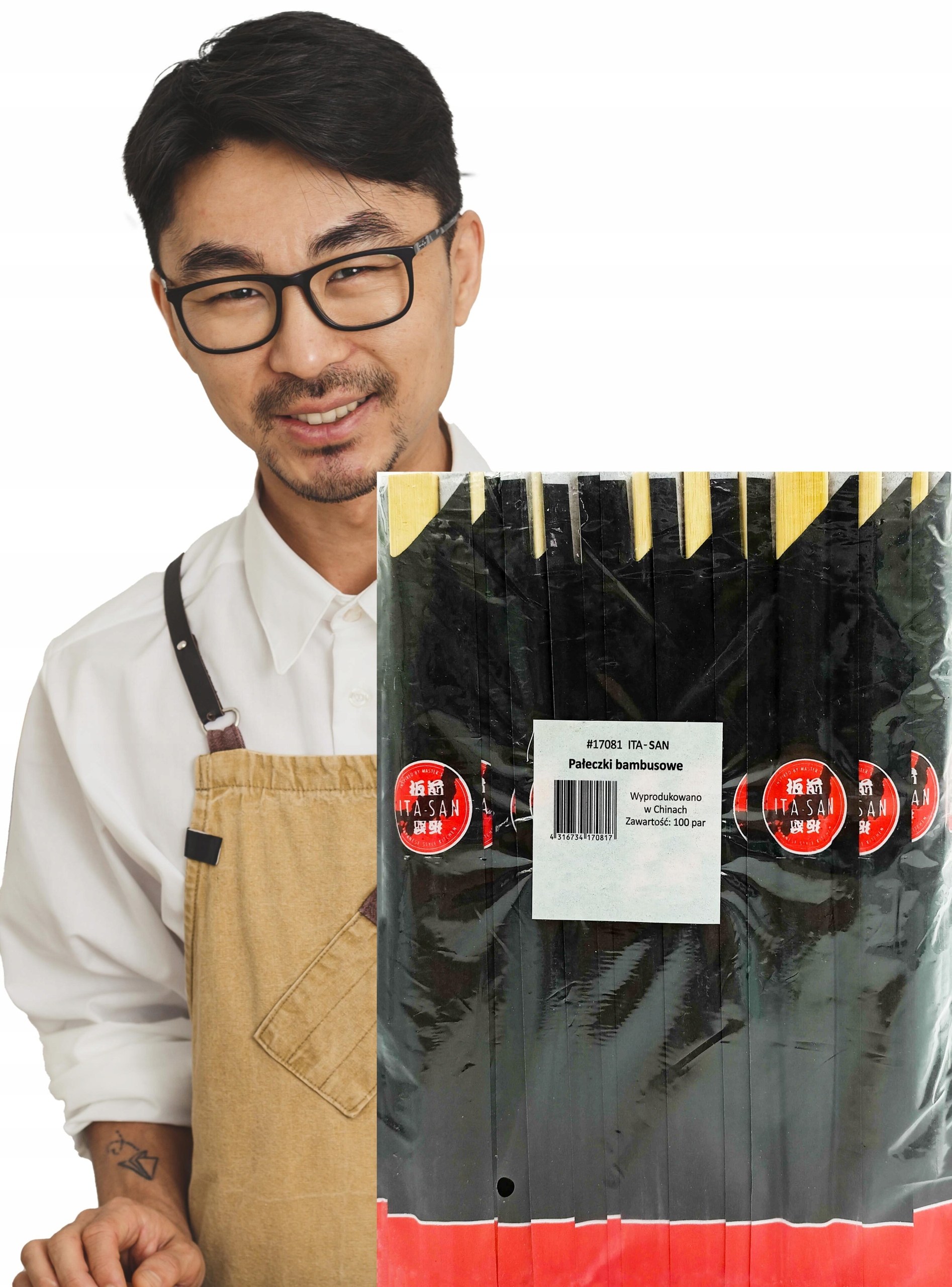 

Pałeczki Bambusowe 100par Do Sushi 21cm