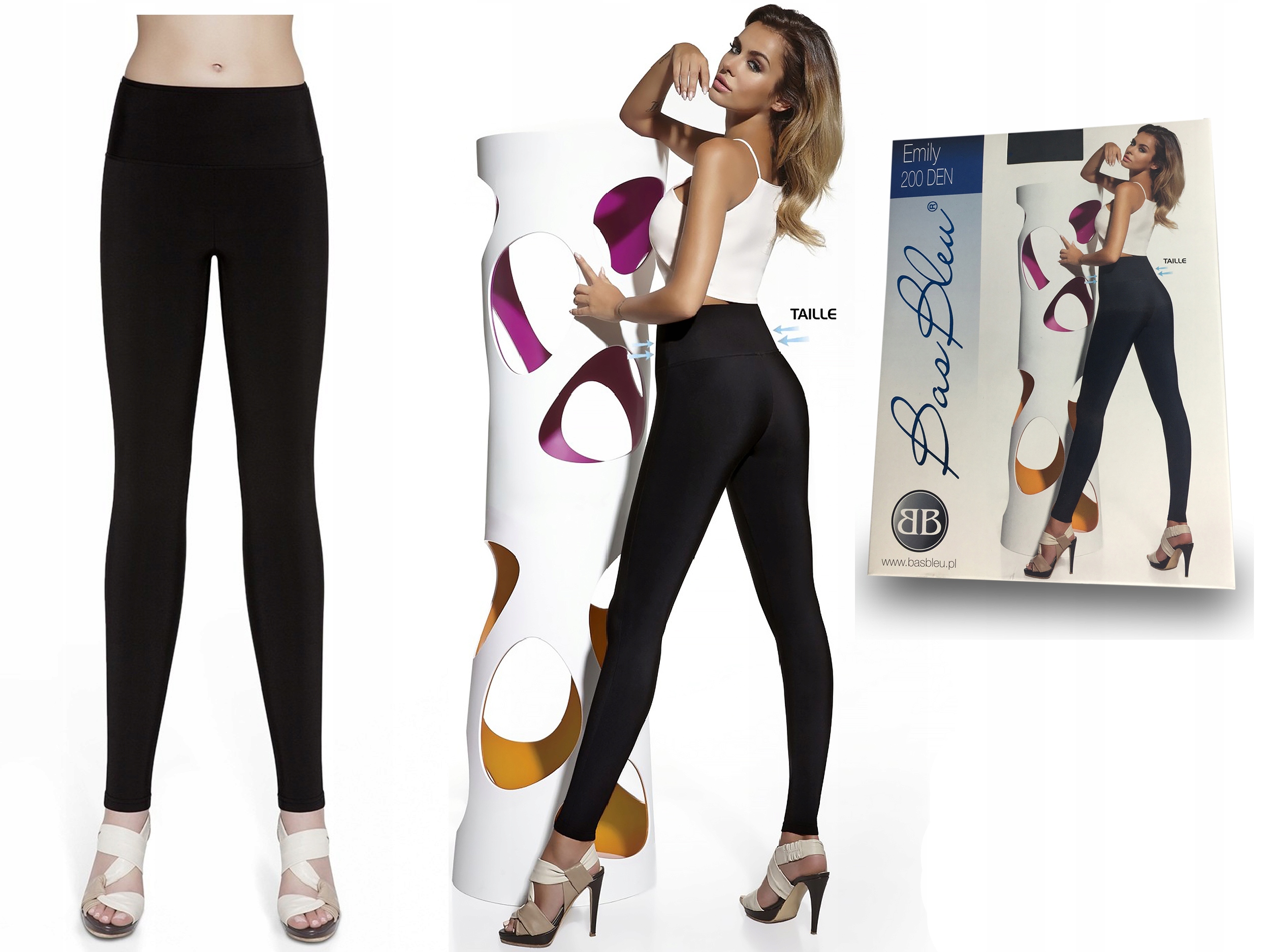 

Bas Bleu leginsy korygujące Emily, 200den, S