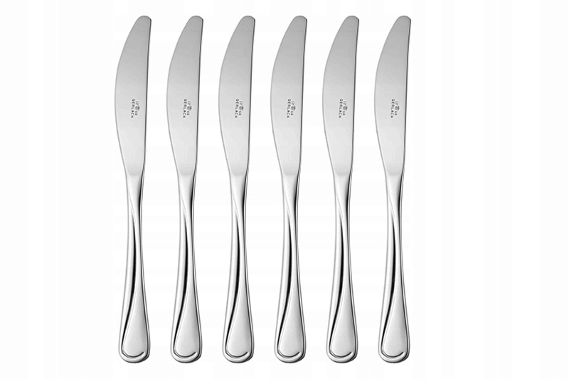 GERLACH MANGO 04GP Komplet nóż stołowy 6 sztuk Wykończenie połysk