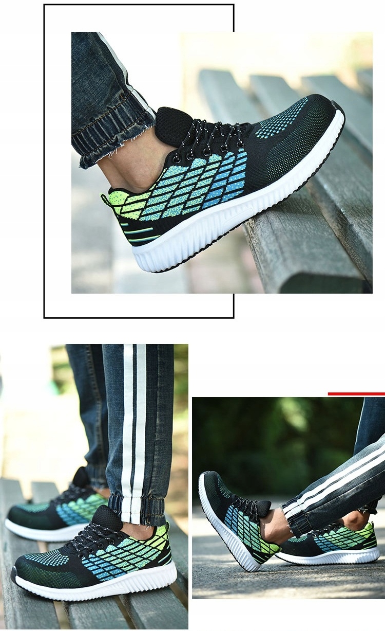 Buty robocze PÓŁBUTY BHP z noskiem SPORTOWE LEKKIE 36-42 Płeć kobieta