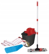 Levně Vytlačovací mop s oddělovačem Kbelík sada Sprintus Click N Press 302043