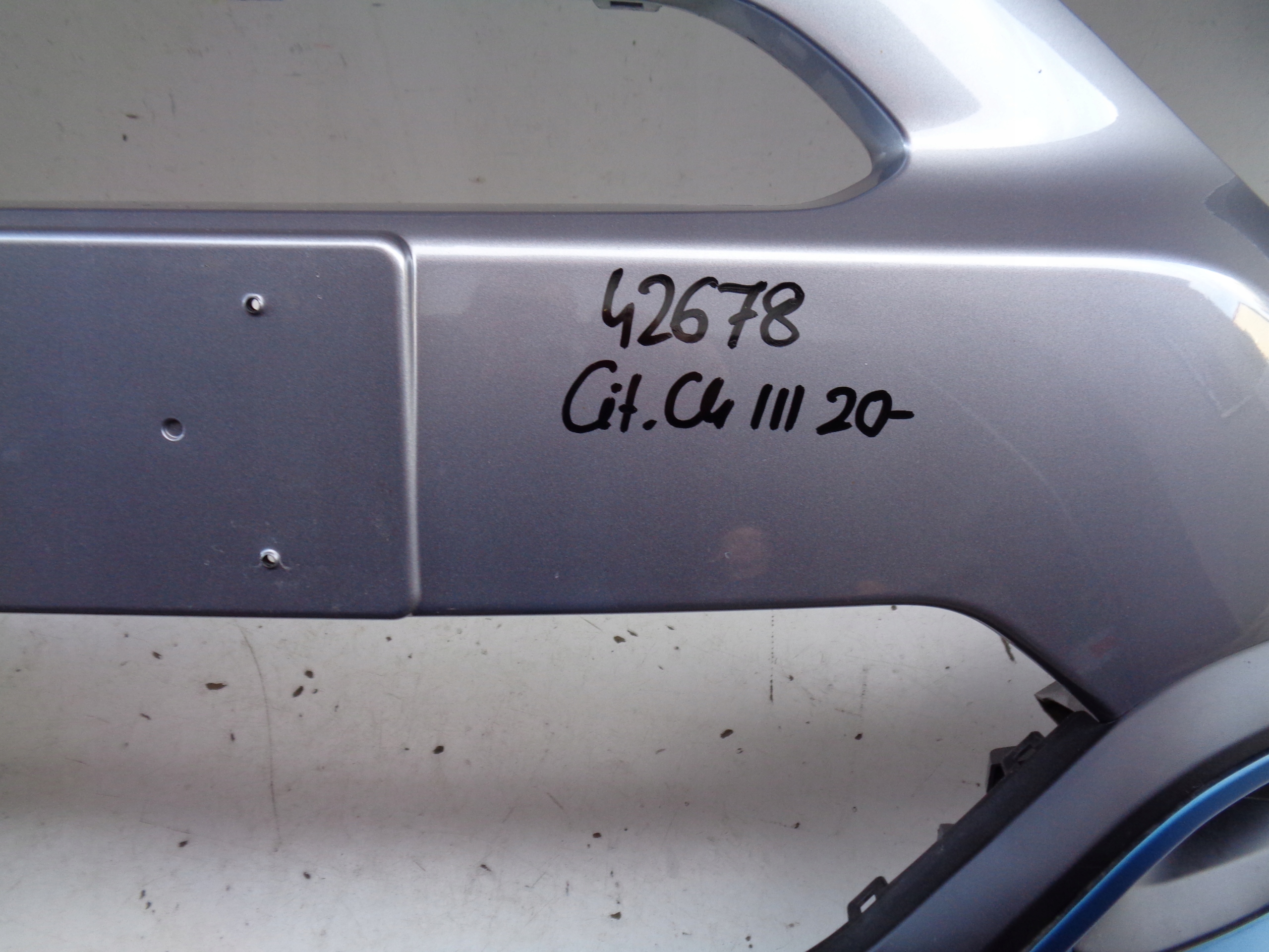 front bumper CITROEN C4 III 20- NR 42678