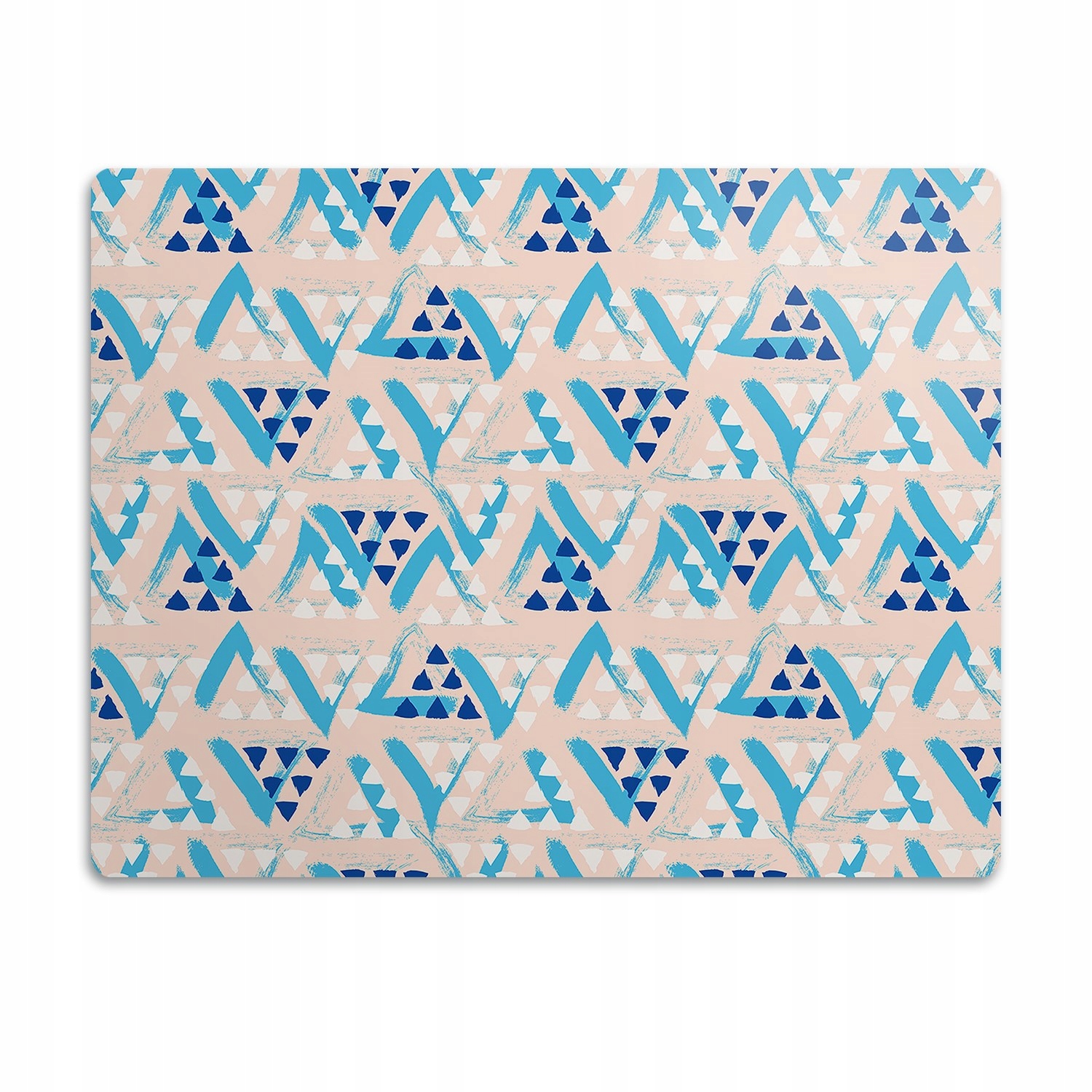 Levně Pro kočky podložka pod misky Fantazie trojúhelníku 90x60