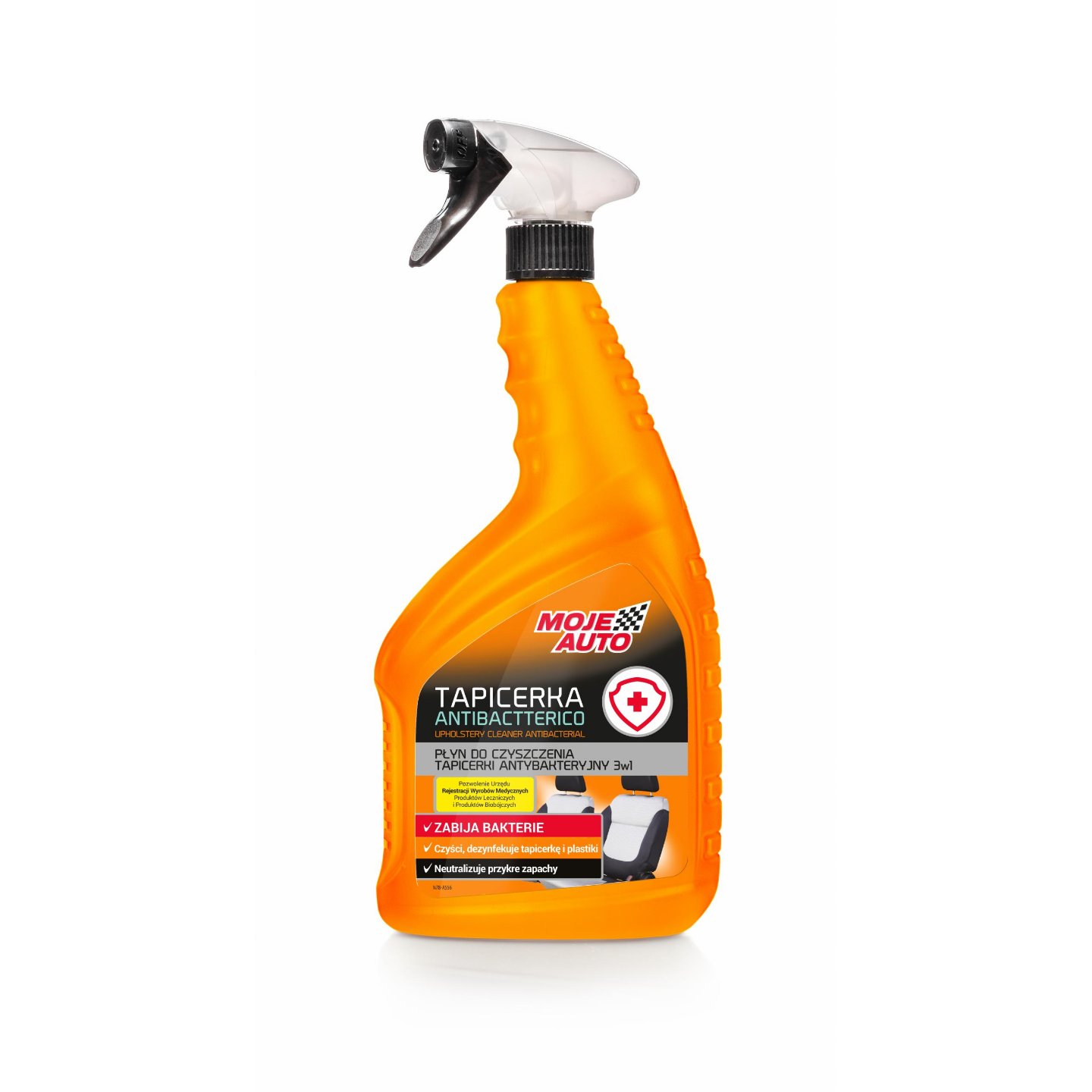 

Czyszczenie Tapicerki Moje Auto Antibact 3w1 750ml