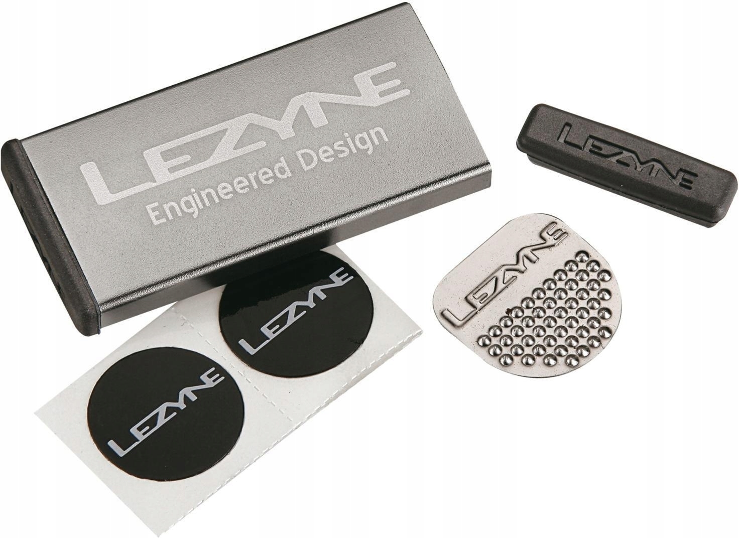 Łatki do dętek Lezyne Metal Kit szary