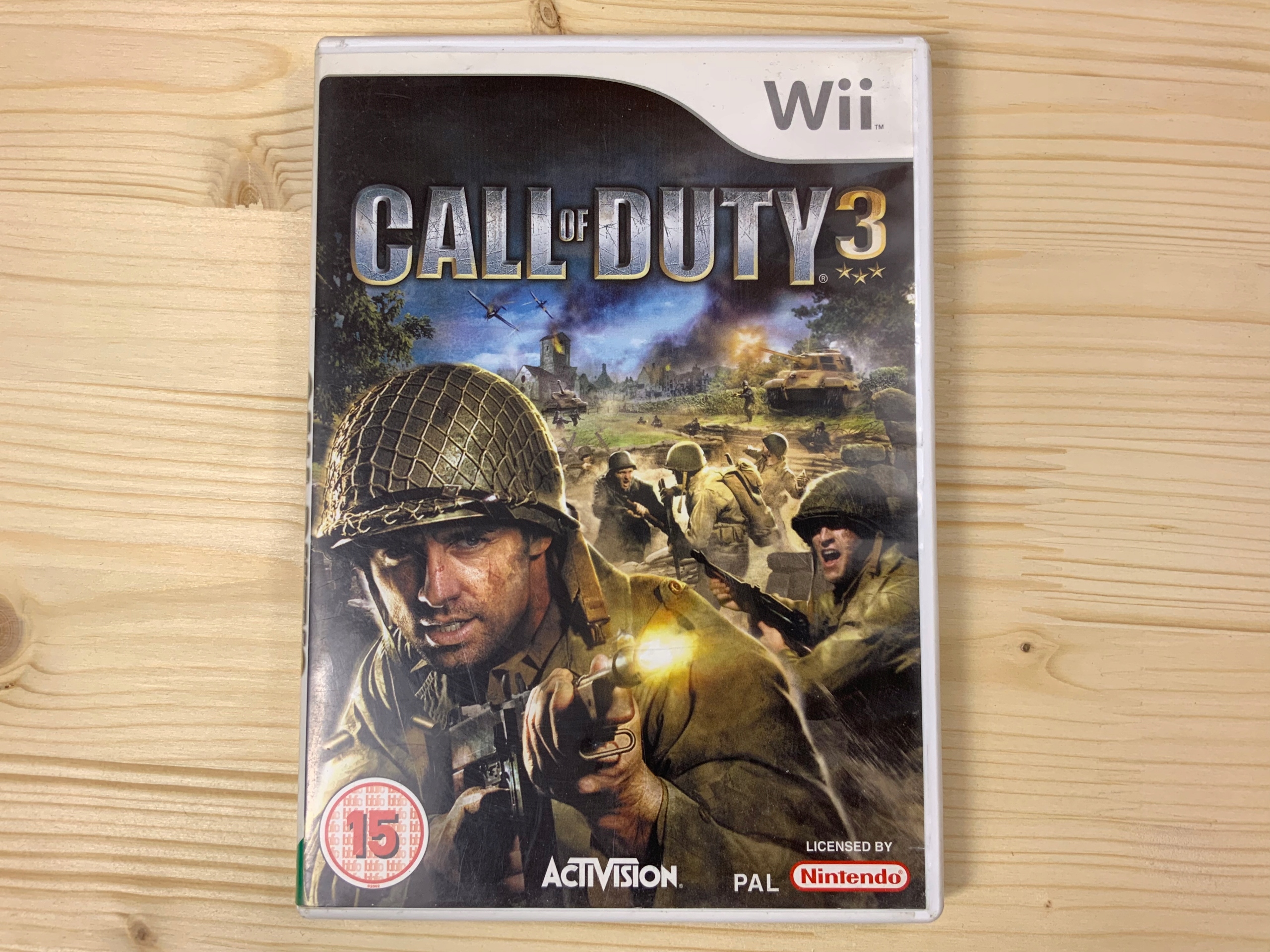 CALL OF DUTY 3 III płyta db+ NINTENDO WII Tematyka gry akcji