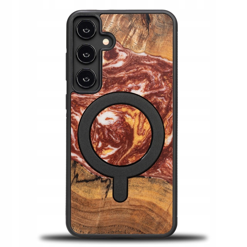 Pouzdro Bewood Unikátní pro Samsung Galaxy A35 5G Planety Mars s MagSafe