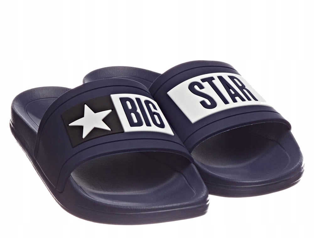 

Klapki damskie granat basen Big Star DD274A265 40