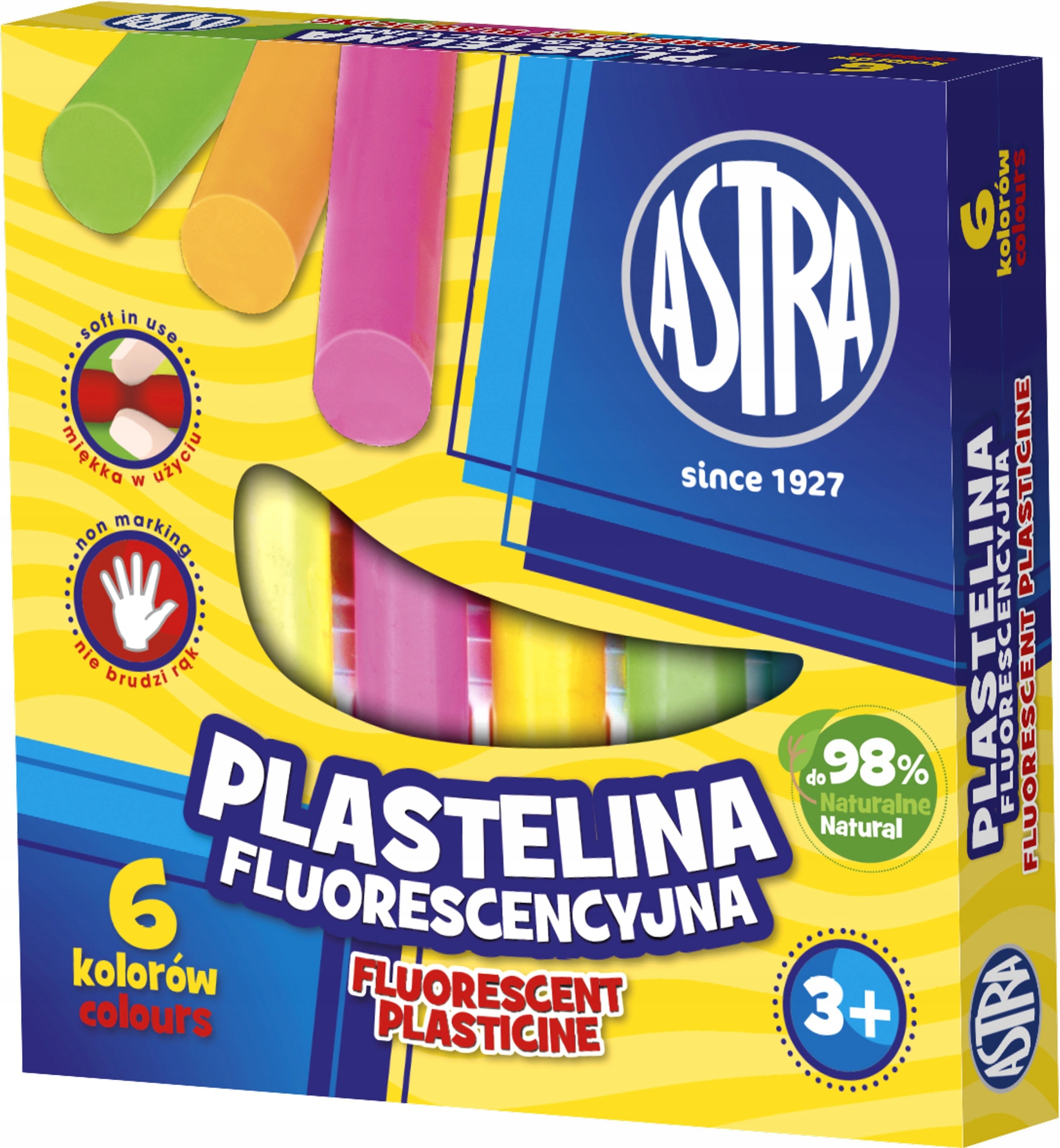 

Plastelina fluorescencyjna , Astra