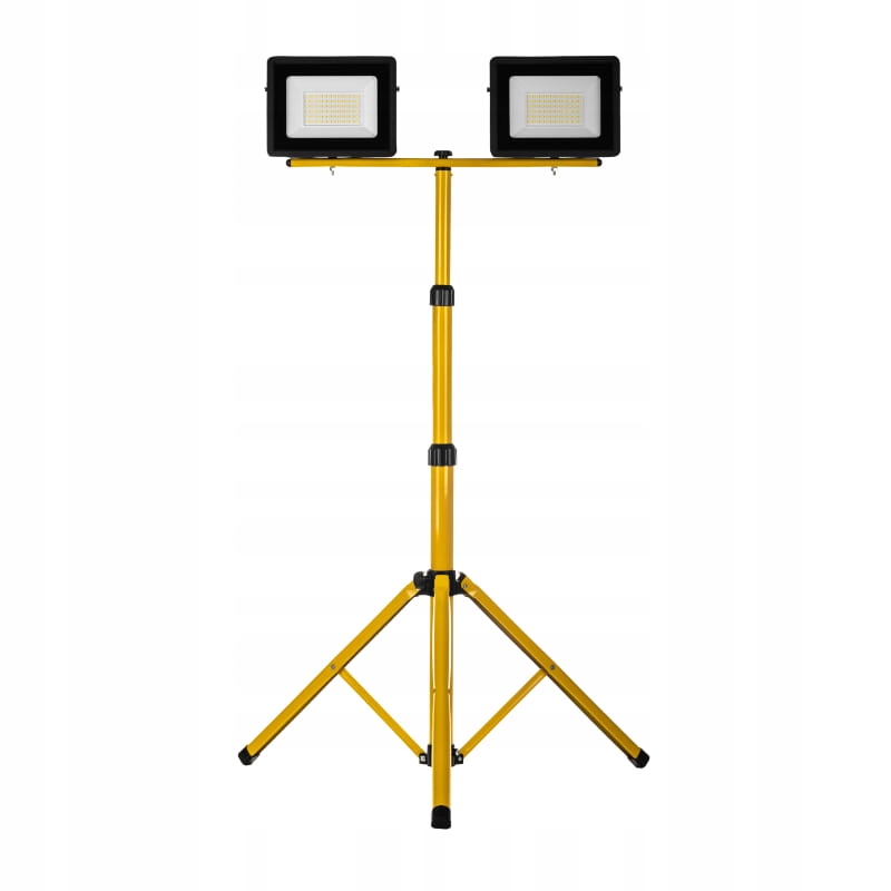 Dpm Led reflektor na statíve 2x50W žltý