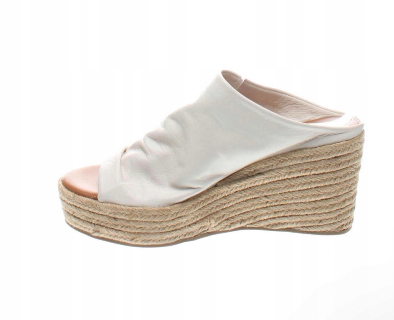 Klapki skórzane damskie na koturnie INUOVO r. 37 Marka Inuovo