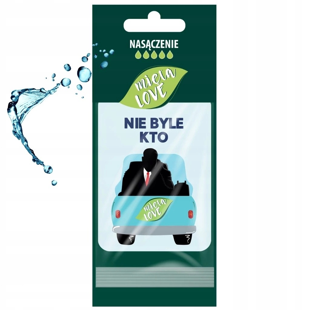 Mięta Love Nie Byle Kto inspirowany perfumami do samochodu/szafy zawieszka