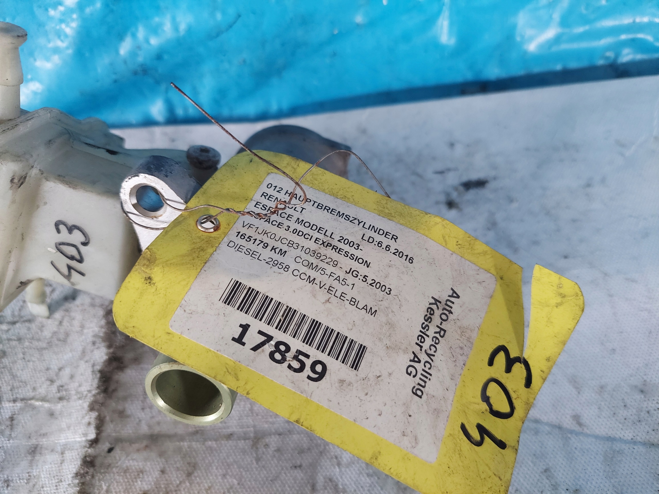 posilovač brzd ESPACE IV 3.0 DCI ATE 25