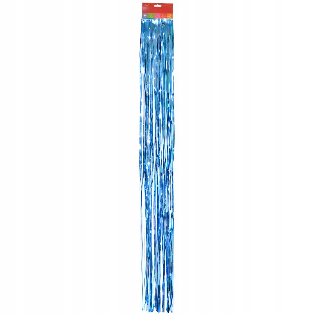 

Lameta 100 cm turkusowa włosy anielskie Łańcuch