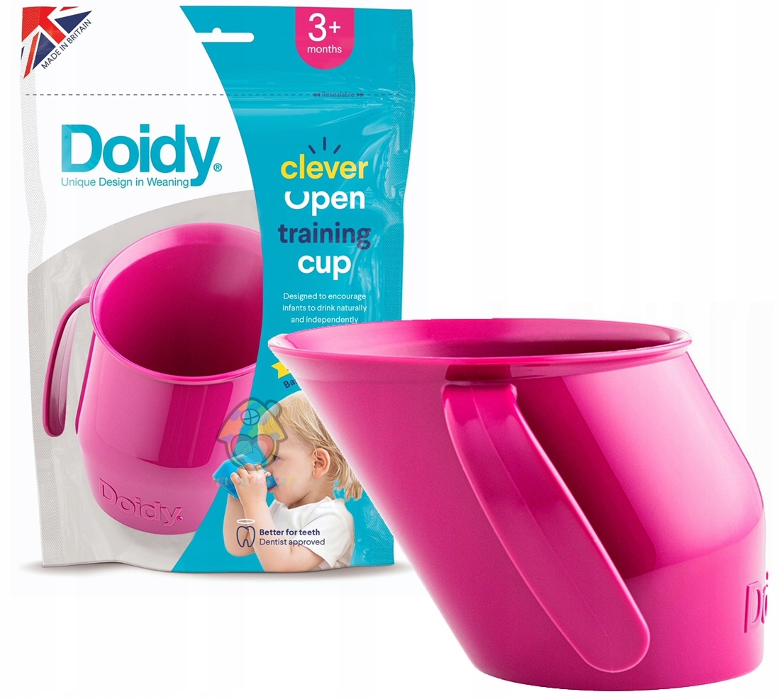 

Doidy Cup Krzywy Kubeczek Kubek Do Nauki Picia Róż