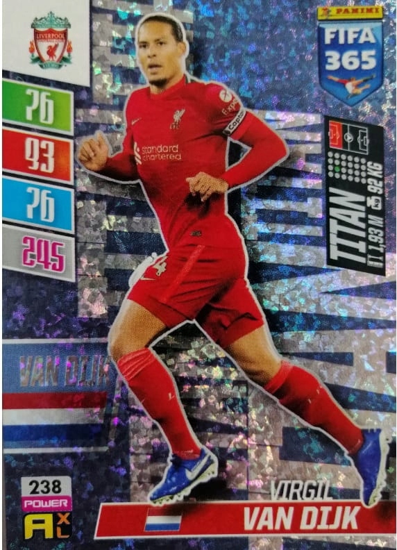 Fifa 365 2022 Titan Nr 238 Van Dijk