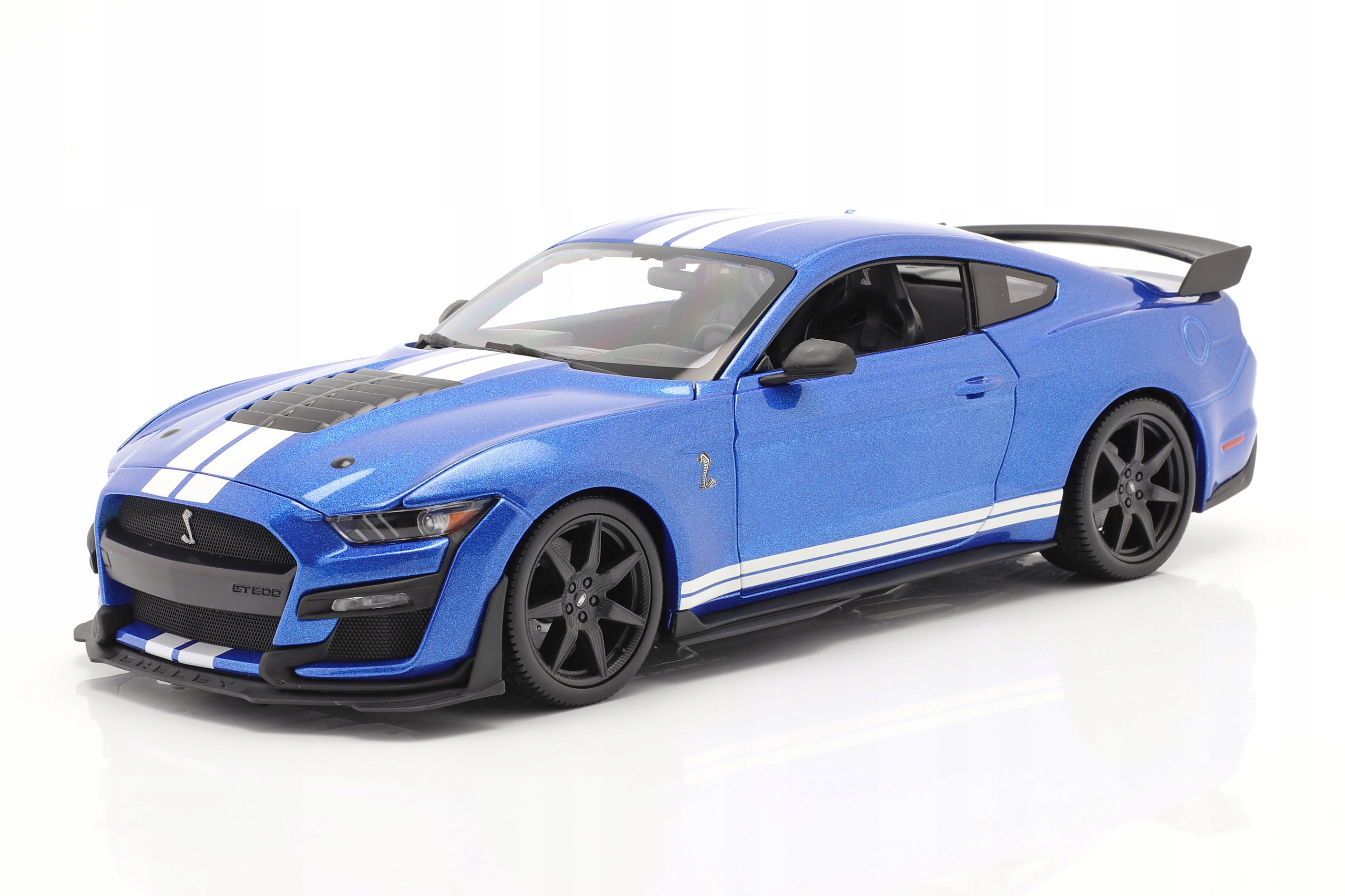Ford Mustang Shelby GT500 Gt 500 2020 Blue Maisto 1:18 1/18 31388 Bu Model