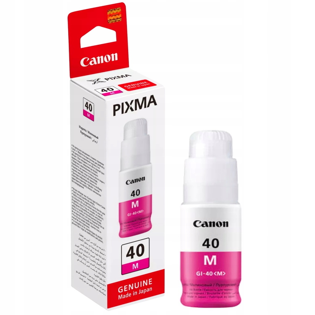 TUSZ MAGENTA CANON GI-40M PIXMA G5040 G6040 G7040