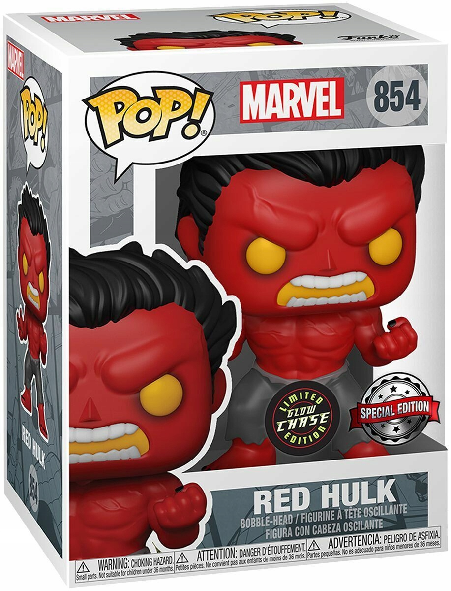 Funko Pop! Honička Red Hulk 854 ve speciální edici