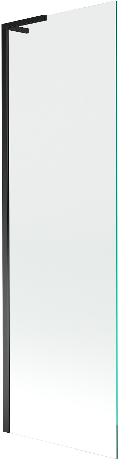Mexen Next L vanová zástěna 1-křídlová 60 x 150 cm, transparentní, černá