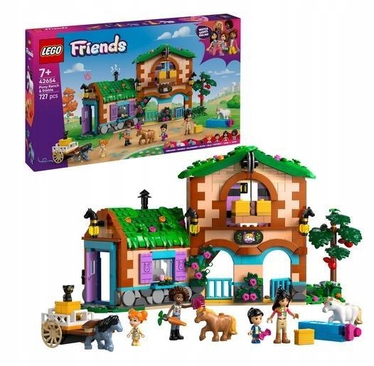 Lego(r) Friends 42654 Ranč Poníků A Stáj