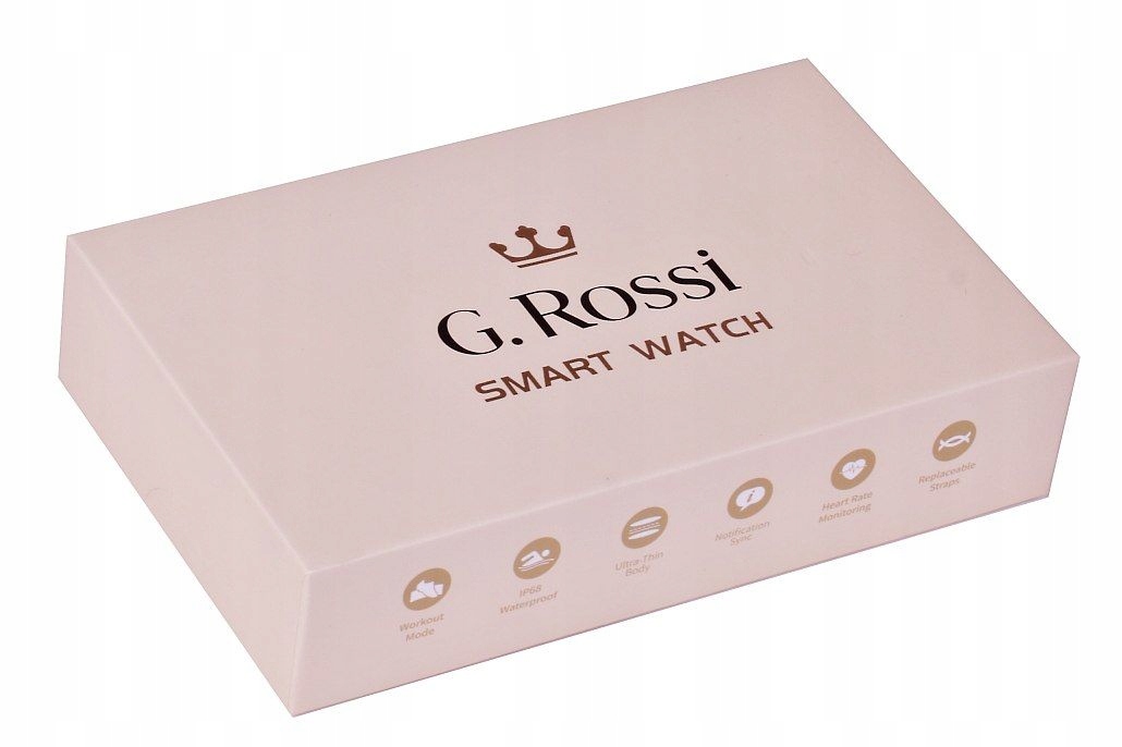 Damski SMARTWATCH G.Rossi SW014G-1 Srebrny Model SW014-1