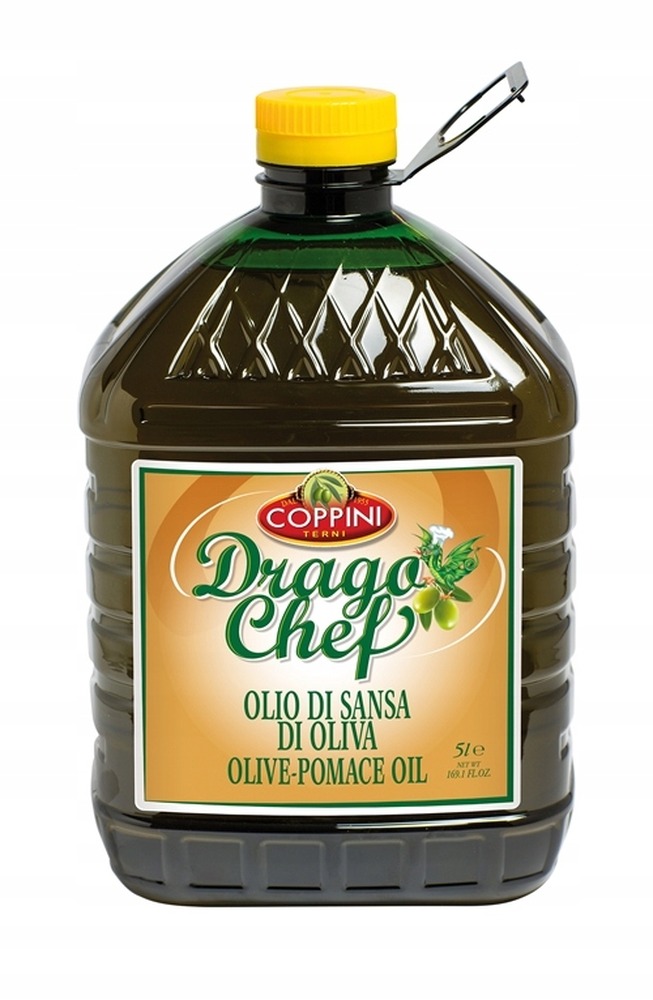 Olio di Sansa di Oliva. Olivový olej z olivových výlisků 5 l Allora Food