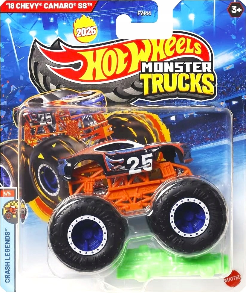 18 Chevy Camaro SS Samochodzik 1:64 Auta Monster Trucks Autko 9 cm